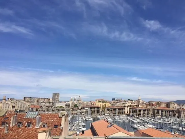 Suite privée du balcon du vieux port Marseille-1